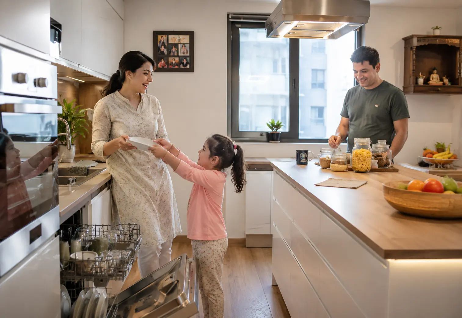 nepali-family-dishwasher-kitchen